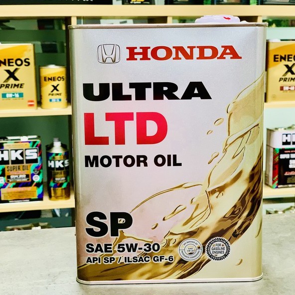現貨到港 日本honda 新sp 5w30 純正 部品 原廠5w 30 本田日本製4公升vtec 關東車材 蝦皮購物