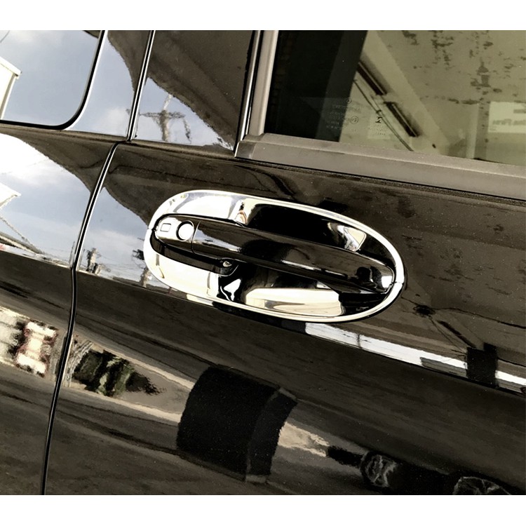 圓夢工廠 Benz 賓士 Metris 2015 16 17 18 19 改裝鍍鉻銀 車門防刮把手內襯 門碗飾貼 三門