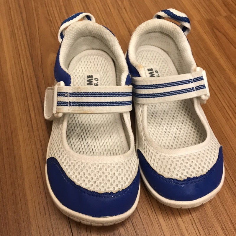 二手IFME日本 幼兒園 幼稚園 室內鞋 16.0cm 藍色