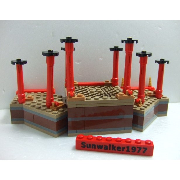 【積木2010-拆賣場景】Lego 樂高 全新 舞獅 表演台 樂高拆賣 (出自set 80104)