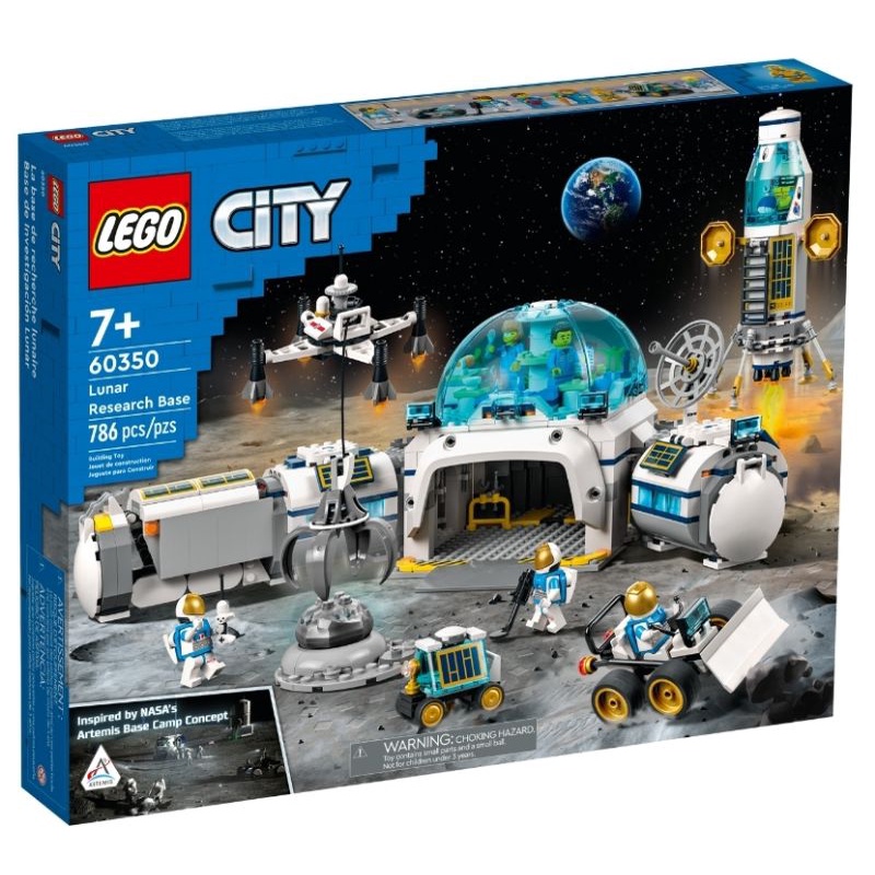 【ToyDreams】LEGO樂高 City 60350 月球研究基地 Lunar Research Base
