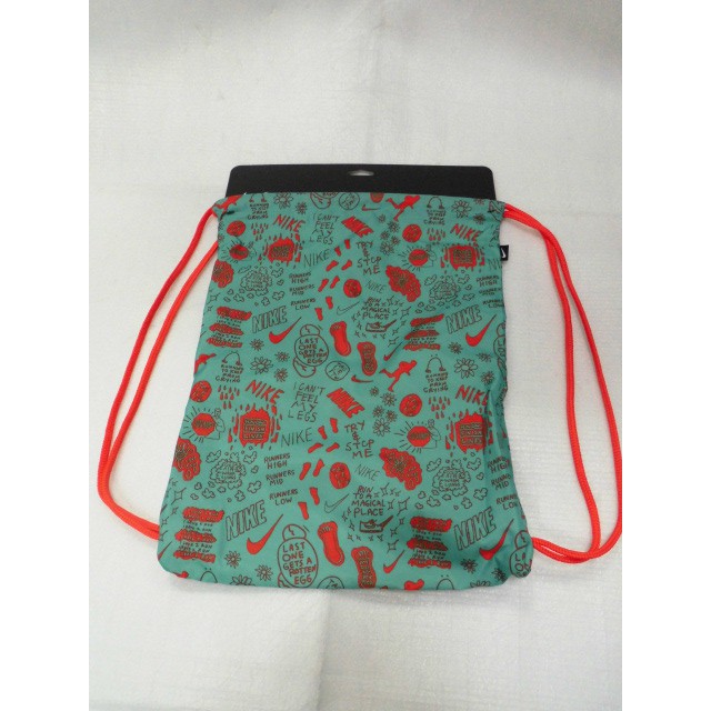 【n0900台灣健立最便宜】2019 NIKE-輕量束口袋 Graphic Gym Sack BA6009-309(46