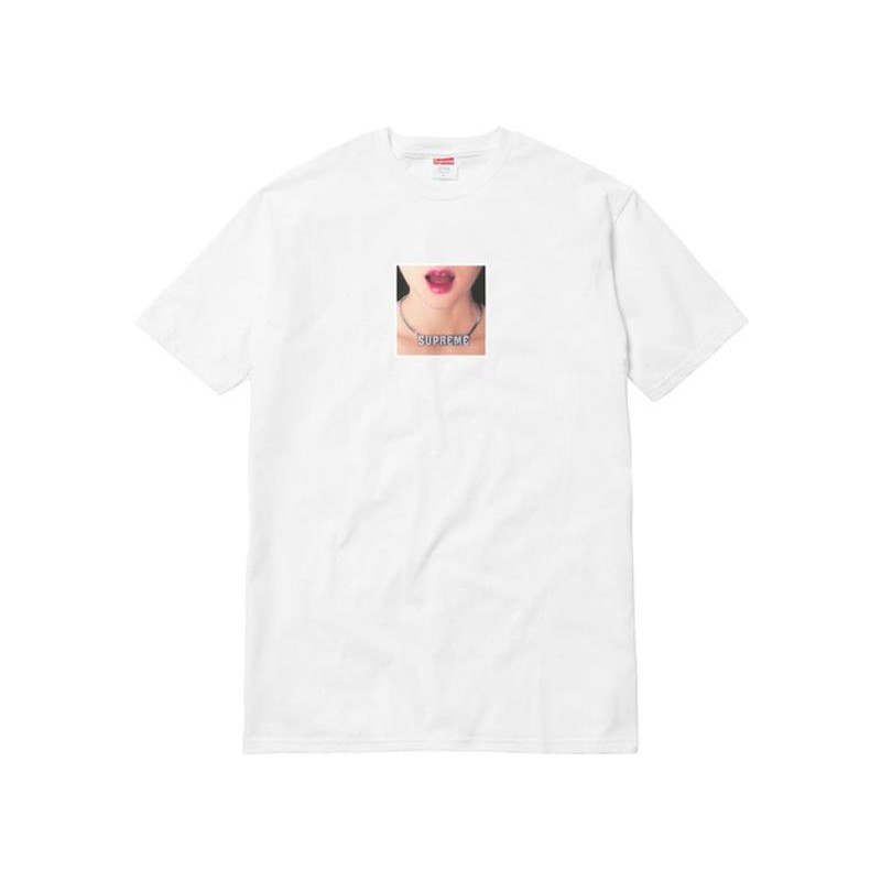 supreme necklace tee