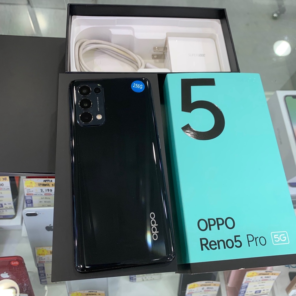 %【台機店】OPPO Reno 5 Pro 5G 12+256G 6.55吋 歐珀 二手機 板橋 台中