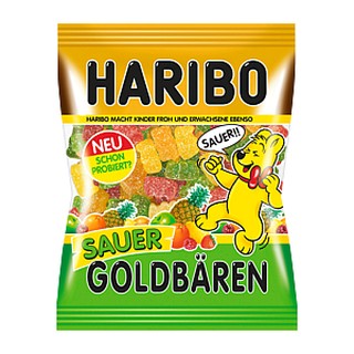 Über 德國 Haribo Goldbären Sauer 175g 哈利熊小熊 (酸口味) 水果軟糖