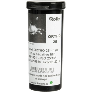 Rollei Ortho 25 120 Black and White Film 黑白底片 ISO 25 過期