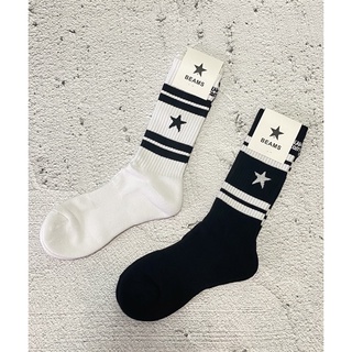 CONVERSE × BEAMS GOLF 別注 CV GF LINE SOCKS 高筒襪 襪子穿搭