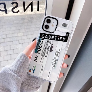 Image of CASETIYF盒子標籤 簡約 iPhone14 13 12 11 Pro Max XR 7 6P手機殼 加厚透明防摔殼