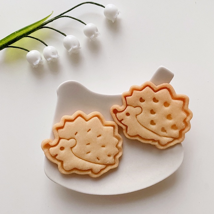✿夏爾烘焙包裝✿ #現貨 超可愛 刺蝟 餅乾模 餅乾模具