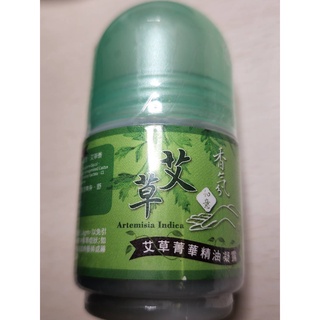 益成檀香 艾草菁華精油凝露38ml 艾草精油凝露/艾草滾珠