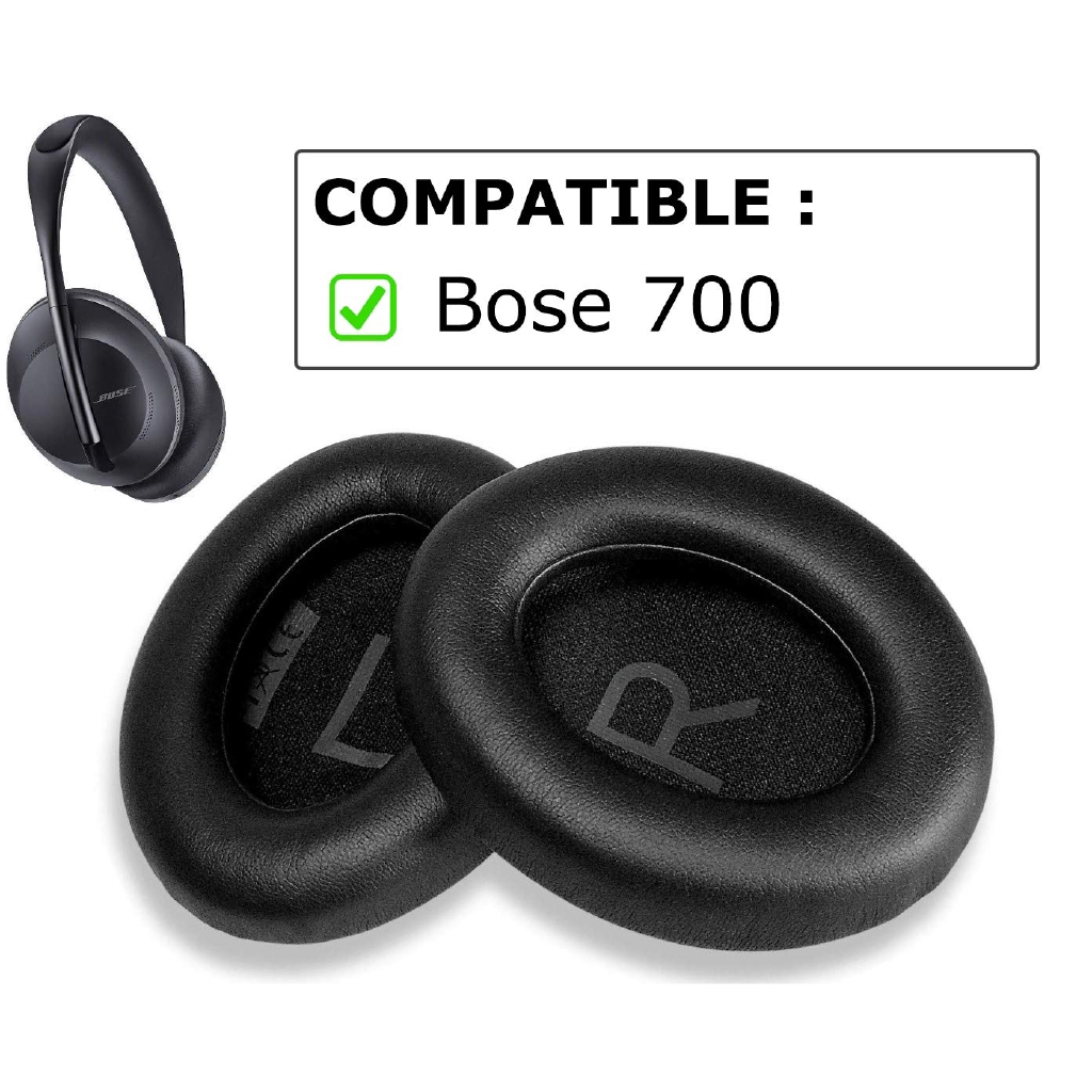 適用於Bose NC700耳機的耳罩替換套件 耳機套 耳墊 皮套 帶卡扣 附送墊棉 一對裝 博士 BOSE 耳機配件