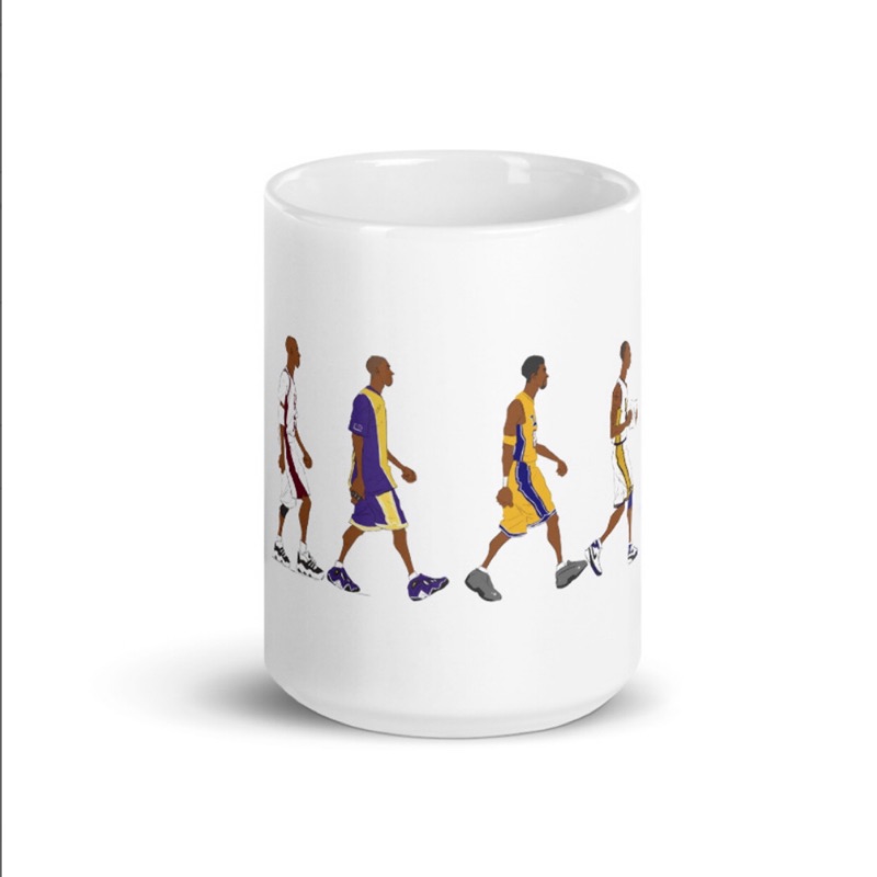 [全新] Kobe Bryant 「從高中走進NBA」11盎司/15盎司(345ml/ 430ml)馬克杯 有兩種選擇