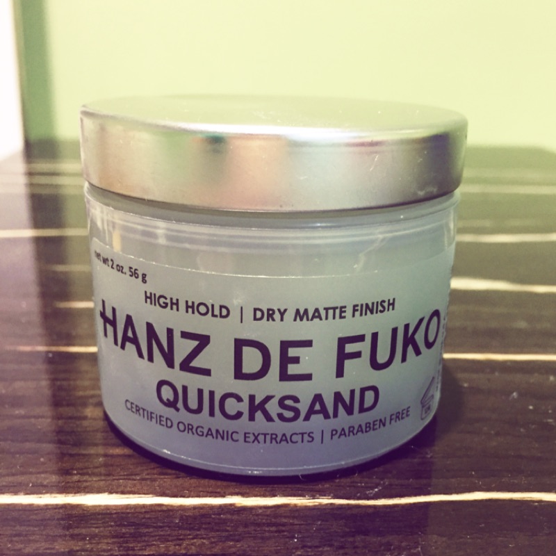 hanz de fuko quicksand 水洗式髮油