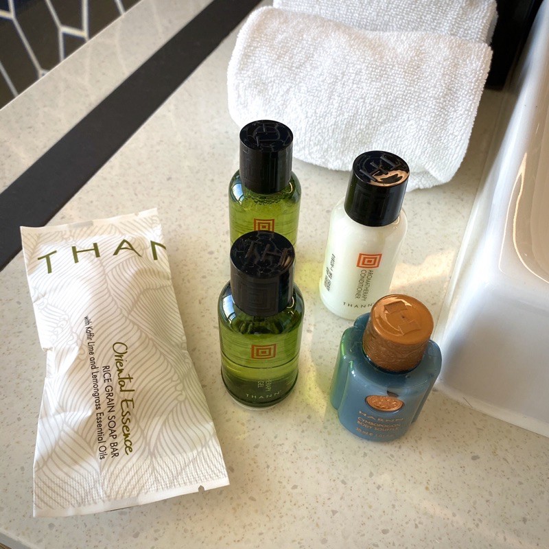 「㊗️1212大特價122元」《THANN涵庭 - 東方系列》旅行組 - 沐浴精、身體乳、洗髮精、潤髮乳、沐浴皂