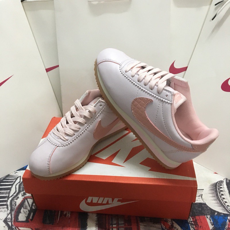 baby pink nike cortez
