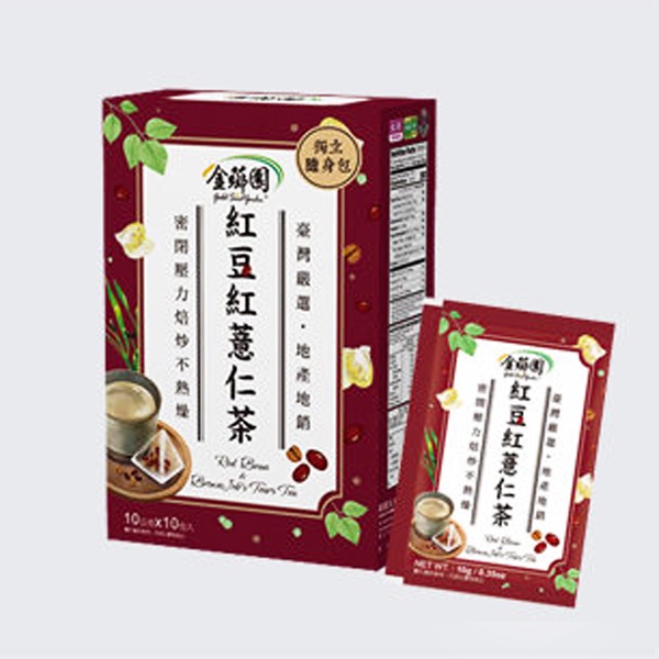 【金薌園】本產紅豆紅薏仁茶 (10gX10入/ 盒)
