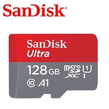 現貨 台灣公司貨 SanDisk Ultra MicroSD A1高速記憶卡 128G 100MBs 台灣保固