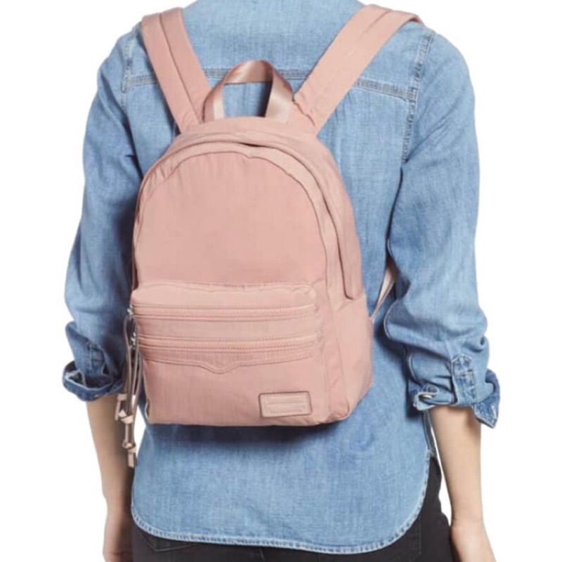 瑞貝卡明可佛Rebecca Minkoff Women's Nylon Medium Backpack 尼龍防潑水後背包