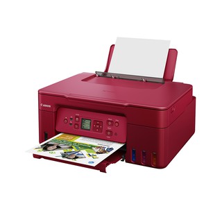 Canon PIXMA G3770原廠大供墨複合機(紅色) 廠商直送