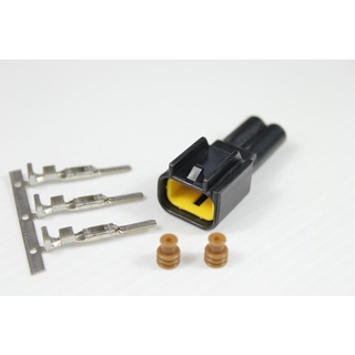 【傑西西】中華 三菱 SPACE GEAR 考爾 COIL 2孔接頭 公頭
