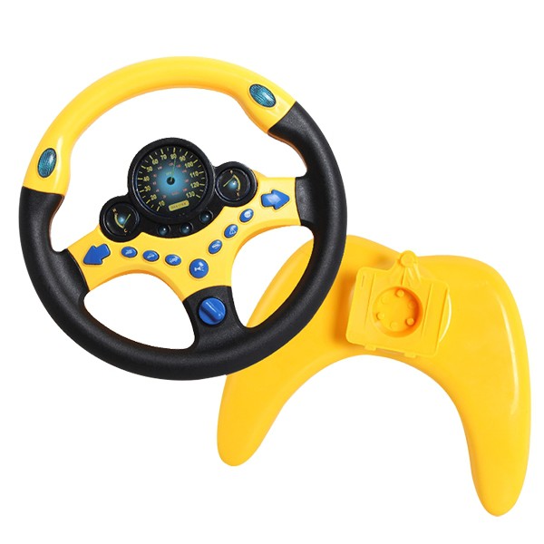 兒童模擬仿真音效方向盤 副駕駛方向盤 早教玩具 - 雪倫小舖