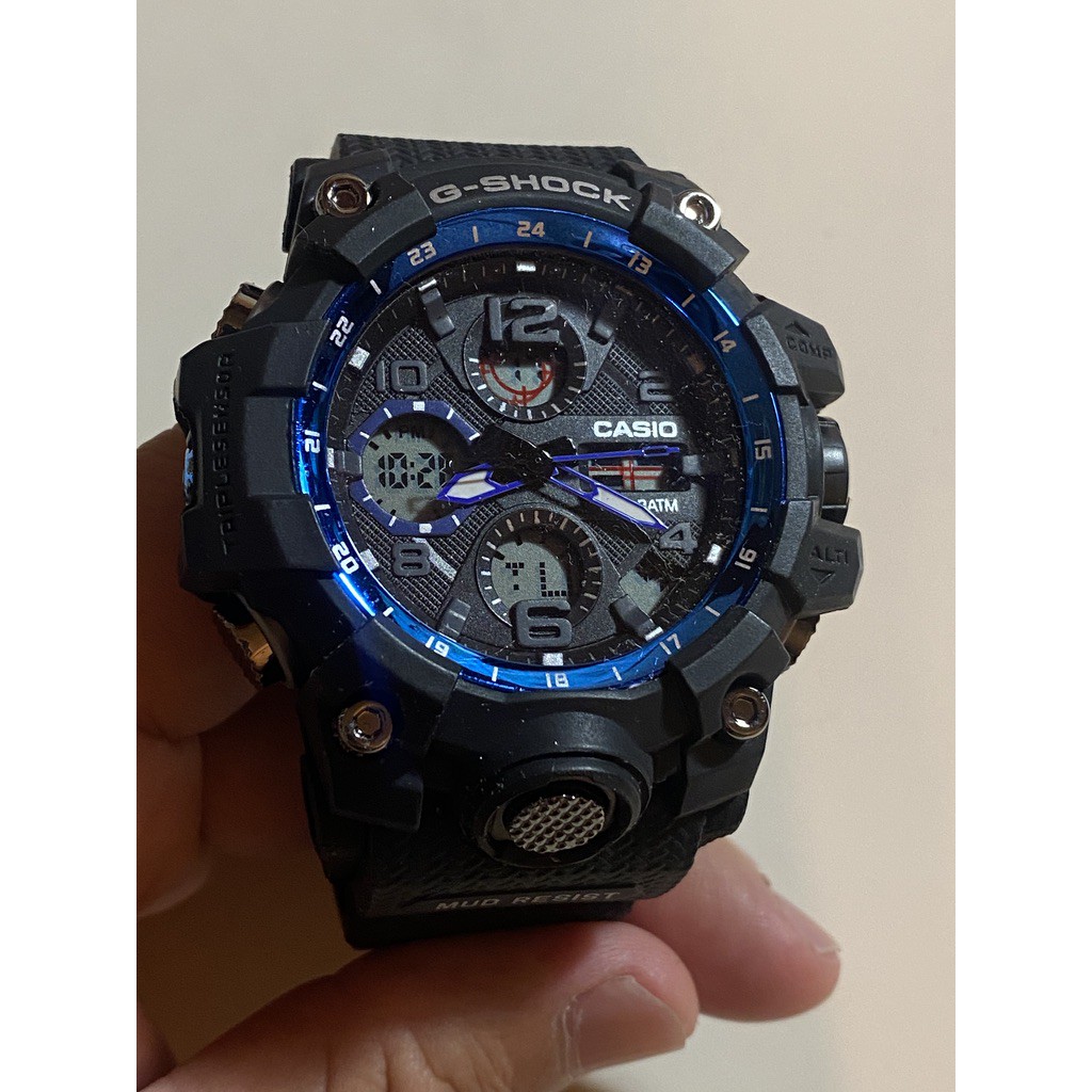 CASIO G-Shock - SHOCK RESIST 20BAR -三眼指針錶