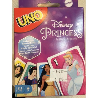 [TC玩具] UNO系列 紙牌 MATTEL UNO 迪士尼 公主系列 桌上遊戲 遊戲卡 UNO 原價329 特價