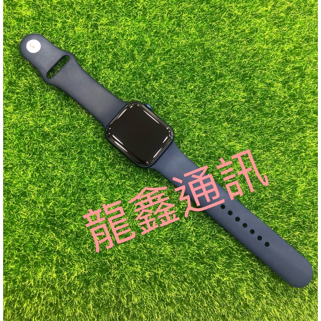 龍鑫通訊 Apple Watch Series 6 LTE 44mm 藍 二手9成新