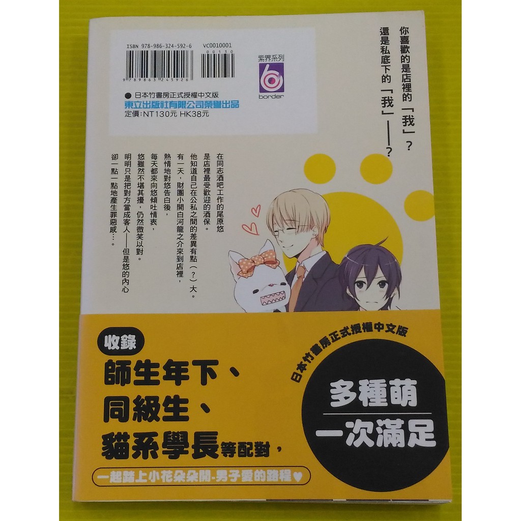 小晴 F1 裝乖的貓咪少年 森嶋ペコ My Fair Boy 紺野夏 出租二手書 東立紫界bl漫畫 無釘章 蝦皮購物