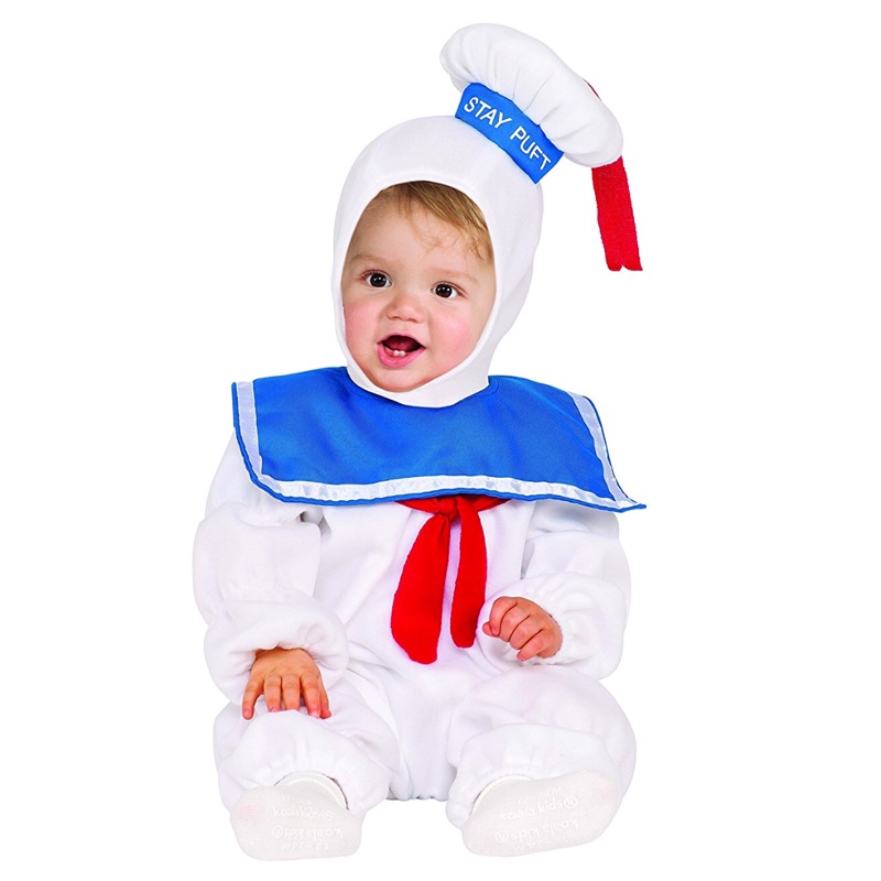 Rubies 兒童造型服飾-棉花糖寶寶 魔鬼剋星 捉鬼特攻隊 派對變裝 萬聖節 角色扮演（2-3歲)