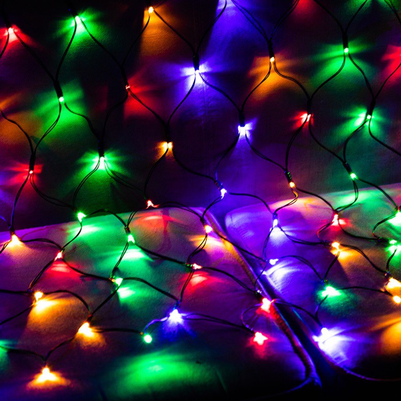 220V 網燈 漁網燈 2米X3米 聖誕網燈 裝飾燈 聖誕節燈 網子燈 椰子燈 聖誕樹燈 大網子 耶誕燈