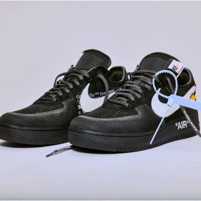 nike air force 1 the ten black