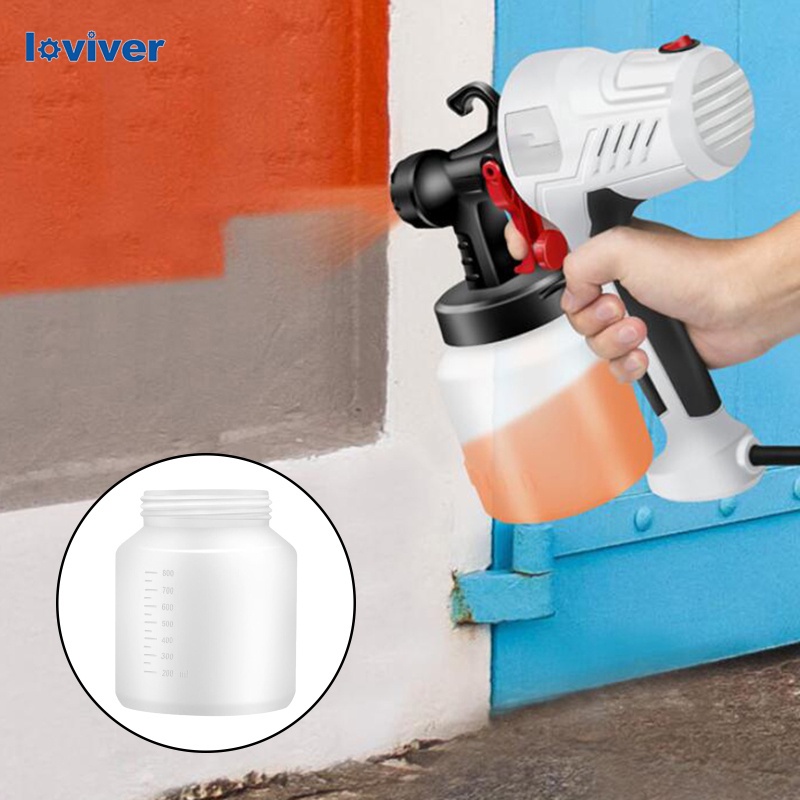 [Loviver] 電動噴霧容器 800ml 油漆噴塗機附件