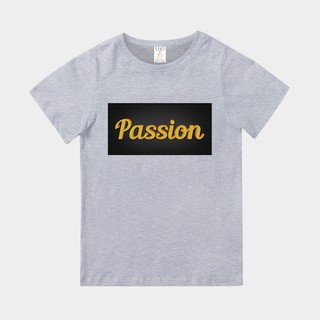 T365 台灣製 親子裝 T恤 童裝 情侶裝 T-shirt 短T 標語 話題 slogan Passion 熱情 草寫