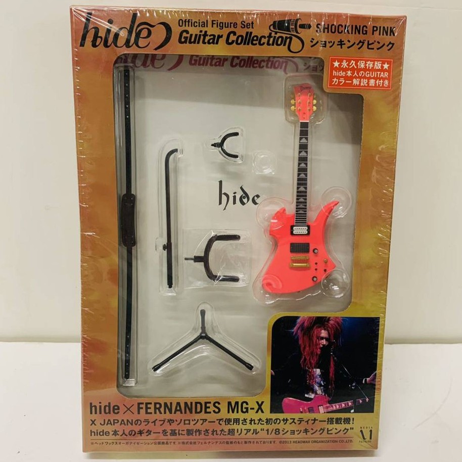 Hide Guitar Collection 吉他模型大盒版 X Japan Fernandes Legned 蝦皮購物