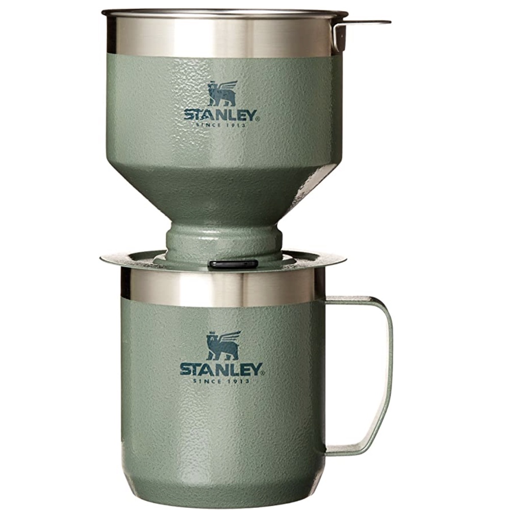 美國直購 STANLEY Camp PourOver咖啡沖泡組 (含沖泡濾杯及不銹鋼保溫杯3360ml）