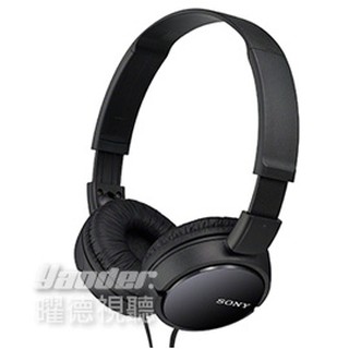SONY MDR-ZX110 黑色 簡約摺疊 耳罩式耳機