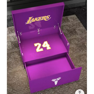 籃球鞋收納鞋箱 紫金湖人 Kobe Bryant 訂製鞋櫃