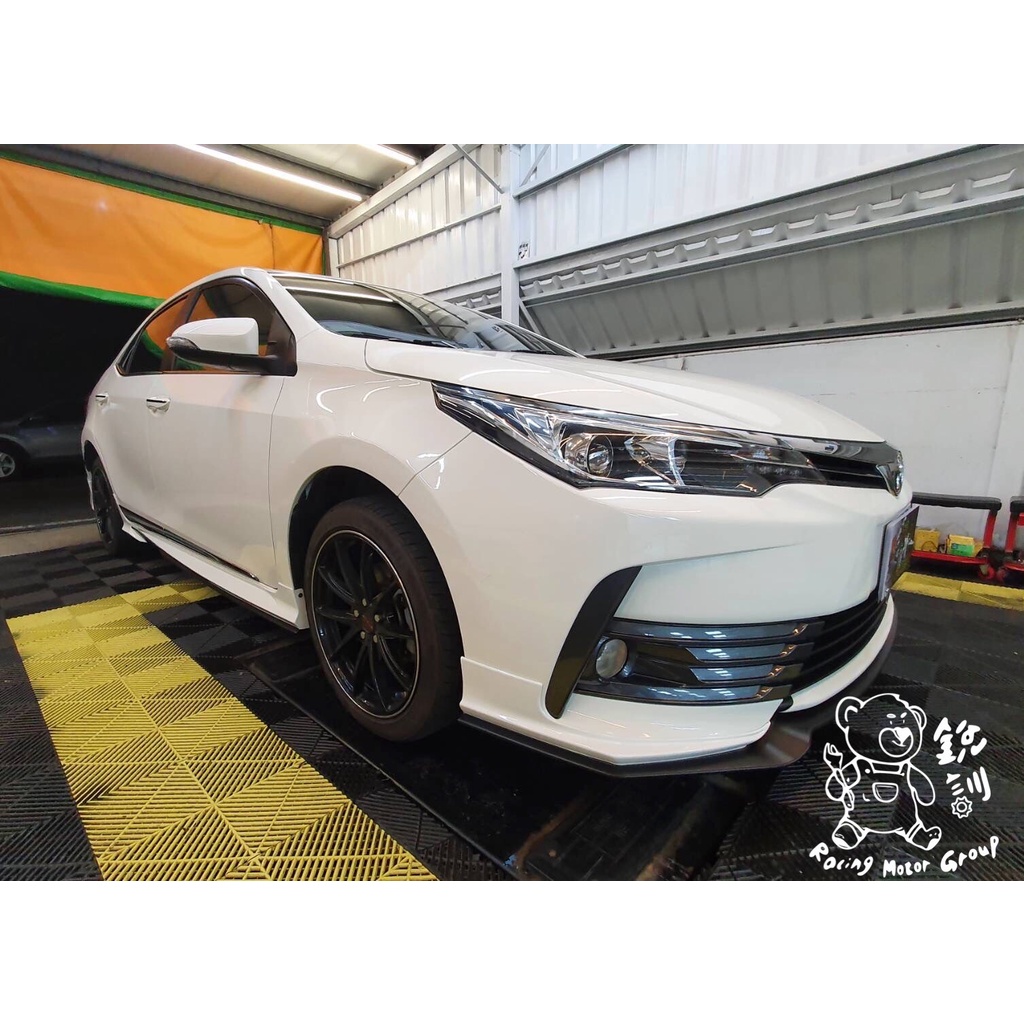 銳訓汽車配件精品-沙鹿店 Toyota Altis 11.5代 安裝 3代 RF版 前下巴+側裙 (含烤漆)