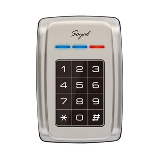 SOYAL AR-321H 防水觸碰式金屬門禁讀卡機 單機/連線/門禁 感應機NCC認證CCAK12LP0340T3
