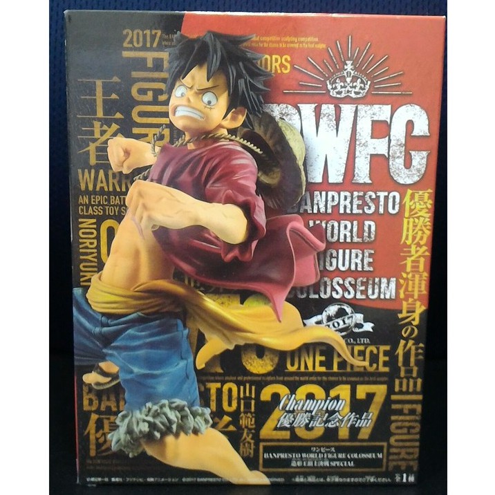 💥無證 現貨 全新 未拆💥海賊王 航海王 BWFC 魯夫 原型師2017 頂上決戰時刻 特別版