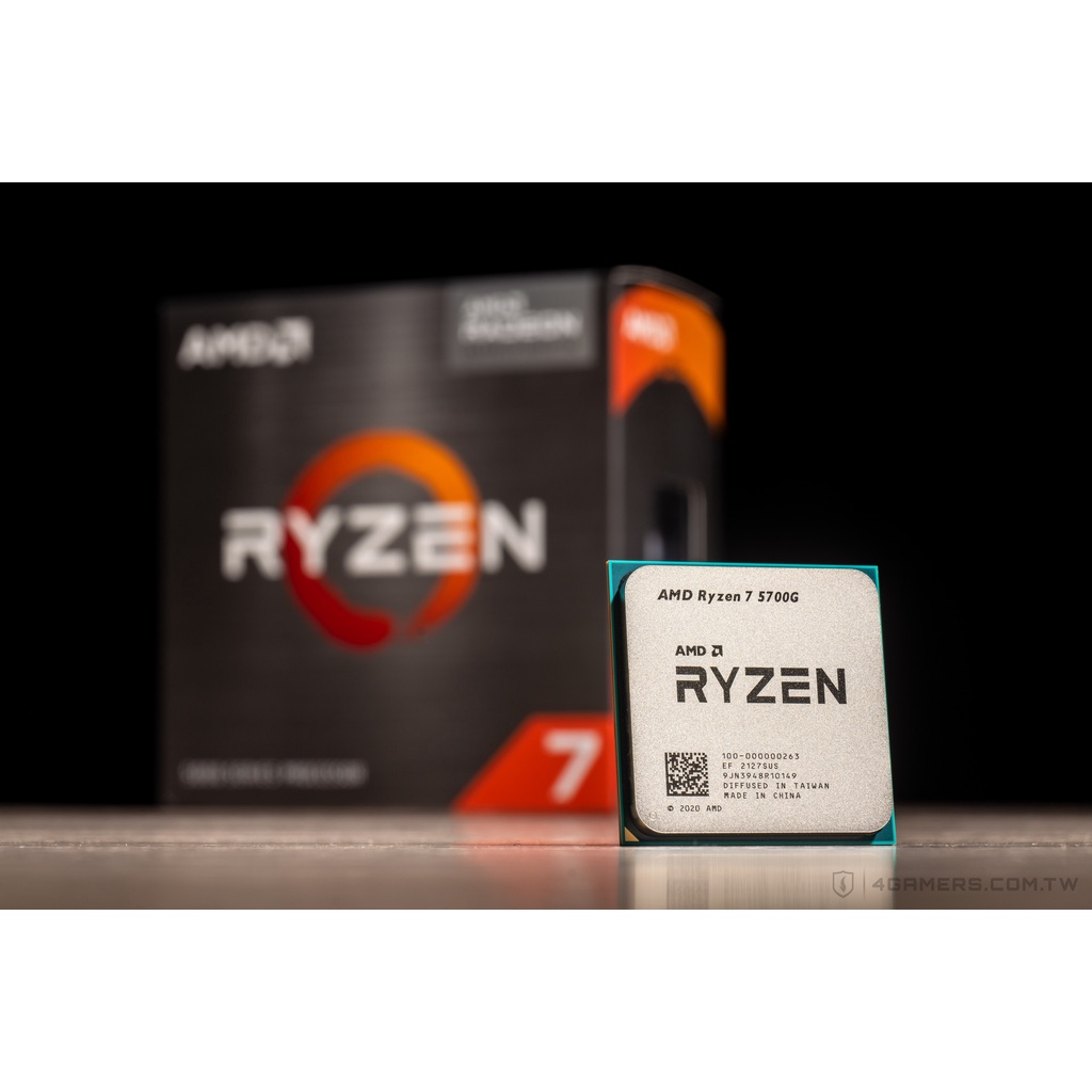 【前衛電腦】AMD Ryzen 7-5700G 3.8GHz 八核心 中央處理器(內附風扇)