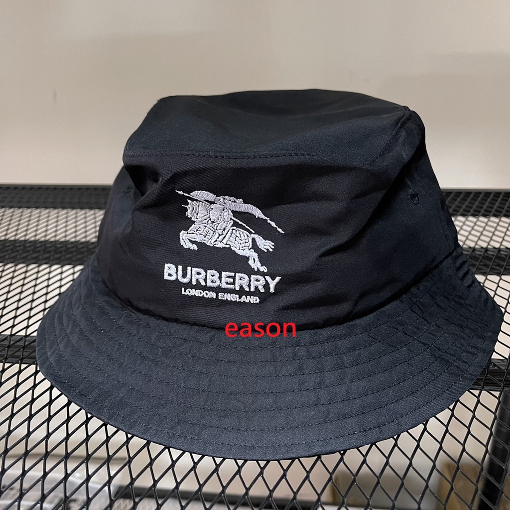 【現貨】Eason日潮代購**SUPREME Burberry Crusher 漁夫帽 黑色S/M
