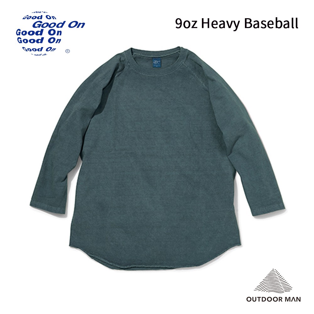 [Good On] 9oz Heavy Baseball 長袖T恤 / Slate