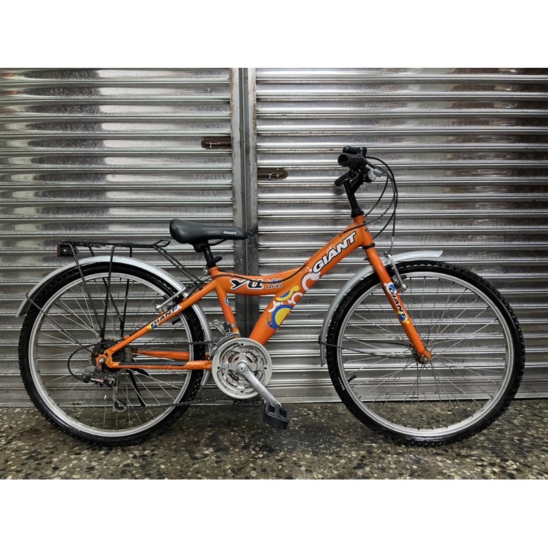 【台北二手腳踏車買賣】捷安特24吋腳踏車 GIANT YU486 SHIMANO 18速 青少年 國中 大童車