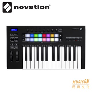 【民揚樂器】Novation LaunchKey 25 MK3 25鍵主控鍵盤 控制鍵盤 MIDI鍵盤控制器