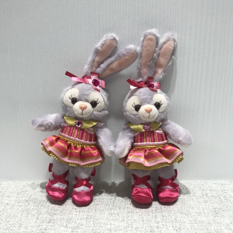 東京迪士尼樂園 35週年 期間限定 粉紅 兔兔 波西米亞風 達菲 雪莉玫 畫家貓 史黛拉 傑拉托尼 傑拉東尼 站姿 吊飾