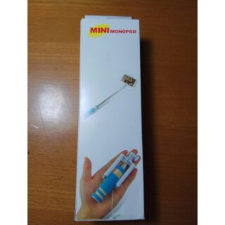 口袋型迷你線控自拍棒