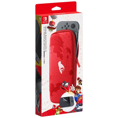 【我家遊樂器】Nintendo Switch 超級瑪利歐 奧德賽 特仕 NS 主機收納包(台灣公司貨)