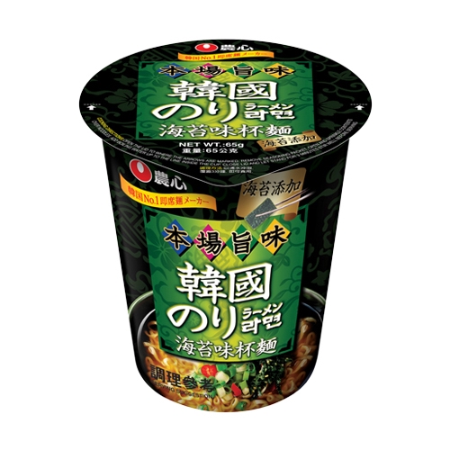 韓國 農心 海苔味杯麵(65g)【小三美日】進口／泡麵／團購 D263738